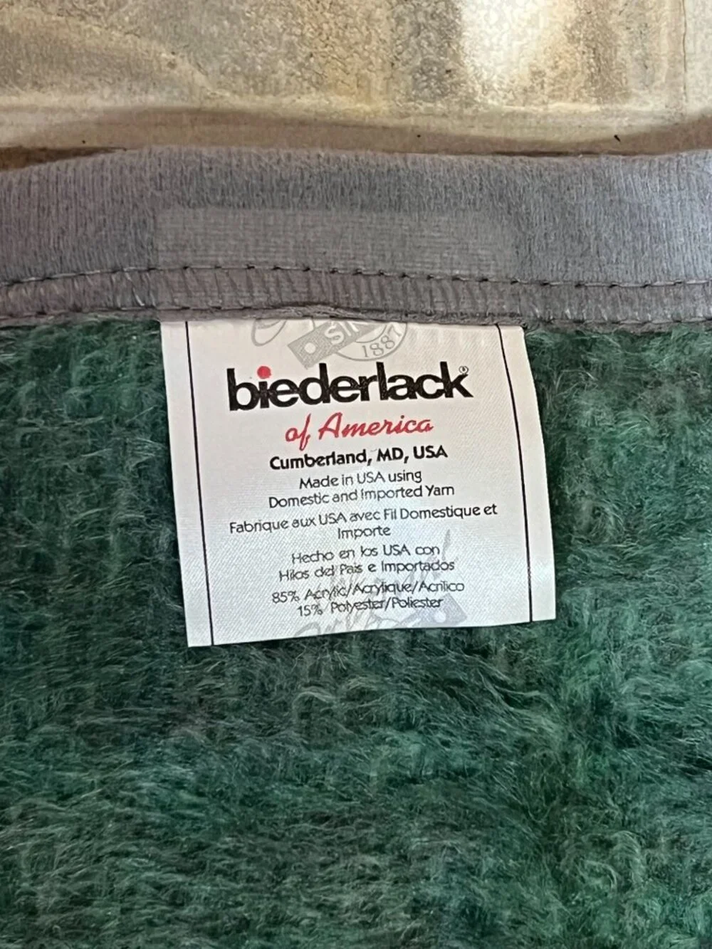 Biederlack this vintage